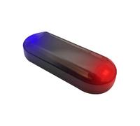 Smileshiney Car Solar Alarm,Fake LED Flashing Car Anti Theft Device Solar Power - Car Security Anti Theft, Waterproof Anti Theft Car Device for Car Security, Motor Homes
