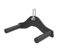 Smileshiney Lat Pulldown Attachment,Gym Attachments for Cable Machine | Ergonomic Exercise Handle for Pulley System Ankle Strap Resistance Band Kettlebell Press Station