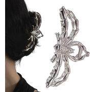 Smileshiney Punk Claw Clips Halloween Alloy Hair Claw Clamp | Sturdy Shark Clips | Comfortable Jaws with Strong Grip for Work at Home or Travel, Daily Commuting or Working