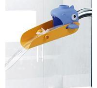 Smileshiney Sink Faucet Extender,Shark Design Long Extend Water Faucet Extender | Sink Attachment, Extension Faucet Cover, Hand Wash Helper for Kitchen Bathtub