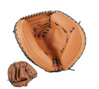 Smileshiney Softball Gloves - Comfortable Ball Catcher Mitt | Baseball And Softball Catcher's Mitt Left Hand Gloves for Kid Youth Aldult Baseball Training