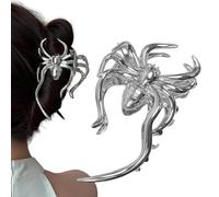 Smileshiney Spider Shark Clips, Punk Claw Clips, Sturdy Shark Clips - Comfortable Jaws with Strong Hold for Work at Home or Travel, Daily Commuting or Party