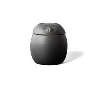 Smiley-Cat Pet Urn for Ashes, Dog Urn, A Heartfelt Tribute to Your Beloved Pet, Cat urns for Ashes, Pet Ashes urn, Urn for cat Ashes, and Cat urn Collection, Black