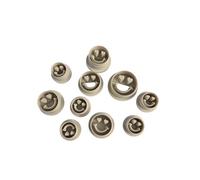 Smiley Clay Cutter, Heart Eyes Emoji Design, Polymer Clay Cutters (20MM)