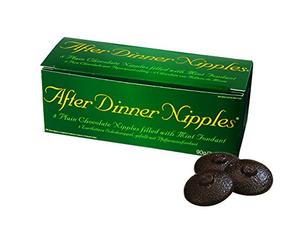 Smiley Face Gifts Novelty & Fun Chocolate Dinner Party Treat - After Dinner Nipples
