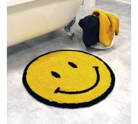 Smiley Face Reversible Bath Mat 70 x 70cm