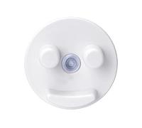 Smiley Face Sponge Holder, Scrub Sponge Holder for Daddy Mommy,Face Sponge Holder for Kitchen Bathroom Sink with Suction Cup Installation for Funny Sponges, Dishwasher Safe(Sponges Not Included)