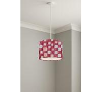 Smiley Faces Red lightshade - 20 x 18.5cm Ceiling Drum Shade | 2D6FC5