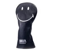 Smiley Golf Club Headcover - Classic Driver - Black