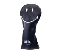 Smiley Golf Club Headcover - Classic Hybrid - Black