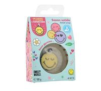 Smiley Kids Hand Soap with Surprise Toy - Gentle Vegan Soap with Hidden Smiley Figure, Fun Handwashing for Children, Dermatologically Tested, 80g