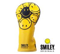 SMILEY ORIGINAL STACKED FAIRWAY HEADCOVER - YELLOW / BLACK