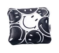 Smiley Original Stacked Mallet Putter Black/White