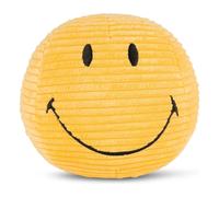 SMILEY - Smiley plush in velvety ribbed fabric Yellow S