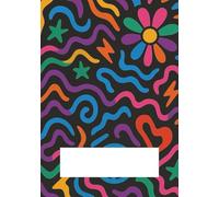 Smiley Static - Happy vibes and funky doodles to spark imagination: Subtitle: 200-Page Neon Doodle & Smiley Face College-Ruled Notebook for Kids Ages ... Journal for School, Notes & Self-Expression