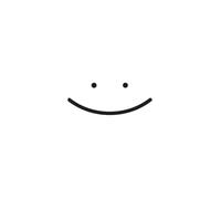 Smiley tattoo - Temporalis® | Temporary tattoos for women and men - Vegan fake tattoos, waterproof and EU-certified - Lasts 1 to 2 weeks [ Minimalist smiley ]