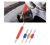 smilfuy 4PCS Car Valve Core Removal Tool Set, HVAC Air Conditioner Schrader Valve Stem Core Remover Tools, Tire Repair Tools, AC Line Repair Tools for HAVC R134 R12 R22 R32 R410A on Vehicles