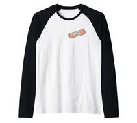Smilies Bandage Uplifting Jesus Heals Faith Raglan Baseball Tee