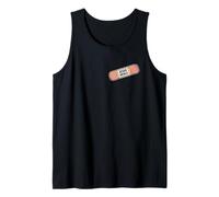 Smilies Bandage Uplifting Jesus Heals Faith Tank Top