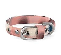Smiling (22) Collar Easy-Fastening Buckle，Pet Supplies Adjustable ，Dog Collar The D-Ring Design Allows for Towing Or Hanging Tags，for Small to Medium-Sized Dogs.