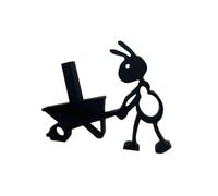 Smiling Ants Shaped Tissue Holder Bathroom Storage Unit Wipeable Surfaces Decorative Household Item Present For Friend Sturdy Plastic Toilet Roll Stand