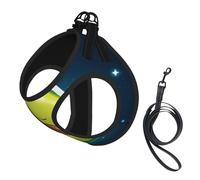Smiling Avocado Dog Harness - Breathable, Reflective, And Adjustable Pet Vest, Suitable For Small Cats And Dogs
