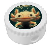 'Smiling Axolotl' Compact Pencil Sharpener (PS00045847)