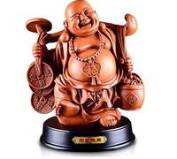 Smiling Buddha Statue God of Wealth sculpture ornaments for Home Decoration Gift