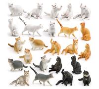 Smiling Cartoon Cake Ornaments, Nightmare Animal Action Figure Collection Set, Horror Cake Toppers - Collectable Gift Toys for Kids and Adults