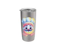 Smiling Chef Portrait Cute Cook Culinary Character Graphic Stainless Steel Insulated Tumbler
