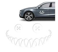 Smiling Demon Car Sticker - Creative Decorative Sticker Premium Waterproof Vinyl Design | Funny Wall and Window Sticker for Cars, Motorcycles, Electric Bikes, Funny Humor