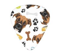 Smiling Dog Boxer,12 Pcs Guitar Pick,3 Different Thickness Plectrums for Acoustic Guitar Bass Ukulele (0.46mm 0.96mm 0.71mm)