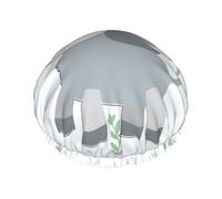 smiling donkey One Size Shower cap with double layer waterproof fabric, suitable for bathing and skin care