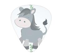 smiling donkey Stylish and durable guitar picks, three types of thin, medium and heavy guitar picks (12 pieces), suitable for guitar, bass, electric guitar, ukulele,