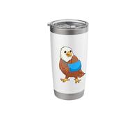 Smiling Eagle with Sling Wing Stainless Steel Insulated Tumbler