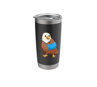 Smiling Eagle with Sling Wing Stainless Steel Insulated Tumbler