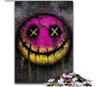 Smiling Emoticon Jigsaw Puzzles for Teenagers 1000 Pieces, for Age 14+ Fun Games Fun Activities at Home, Birthday Gifts, Travel Gifts (size 50x75cm)