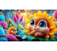 smiling-face 1000 Pieces Jigsaw Puzzle for Adults Challenging Puzzle Games 100% Recycled Cardboard 38x52cm/1000pcs