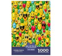 Smiling Face 1000 Pieces Jigsaw Puzzles For Adults Family Challenge Toys Stress Relieving Entertainment Cultivate The Spirit of Teamwork for Men, Women, Elders, Seniors 38x26cm/1000pcs