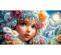 smiling-face 1000 Pieces Jigsaw Puzzles for Kid Toys Classic Educational Games 75x50cm/1000pcs