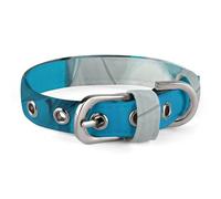 Smiling Face Dolphins Collar Easy-Fastening Buckle，Pet Supplies Adjustable ，Dog Collar The D-Ring Design Allows for Towing Or Hanging Tags，for Small to Medium-Sized Dogs.
