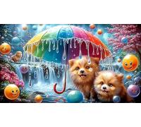 smiling-face Jigsaw Puzzles 1000 Pieces Fun and Challenging Family Game Puzzle Game Great Gift Idea for The Whole for Women, Gifts for Men 38x26cm/1000pcs