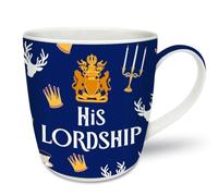 Smiling Faces MAKING SMILES SINCE 2001 New Bone China Mug, 330ml, His Lordship Theme, Dishwasher & Microwave Safe, Gift-Boxed
