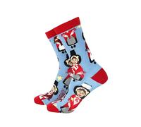 Smiling Faces MAKING SMILES SINCE 2001 Sock Therapy Bamboo Breathable Women's Socks Bamboo Viscose Socks - Various Funny Themes (Welsh Lady)