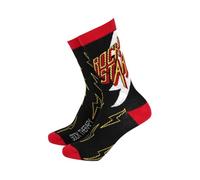 Smiling Faces MAKING SMILES SINCE 2001 Sock Therapy Bamboo Breathable Women's Socks Bamboo Viscose Socks - Various Funny Themes (Rock Star)