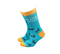 Smiling Faces MAKING SMILES SINCE 2001 Sock Therapy Bamboo Socks For Men - Fun, Novelty Socks - Clever sausage