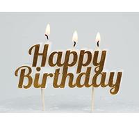 Smiling Faces Party Happy Birthday Candles for Cakes Toppers Fun Parties