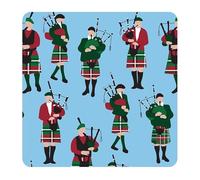 Smiling Faces Square Design Coaster For Cups Mugs Furniture Protection Pad Reusable In Kitchen Bar Home Décor Durable And Long-Lasting Beautiful Designs And Prints