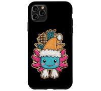 Smiling Festive Axolotl Cute Winter Case for iPhone 11 Pro Max