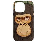 Smiling Gorilla In The Jungle Case for iPhone 14 Pro Max